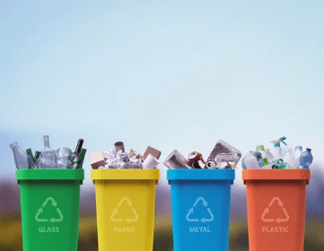 bidoni raccolta differenziata