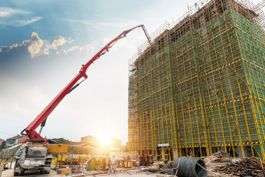 noleggio scala per macerie