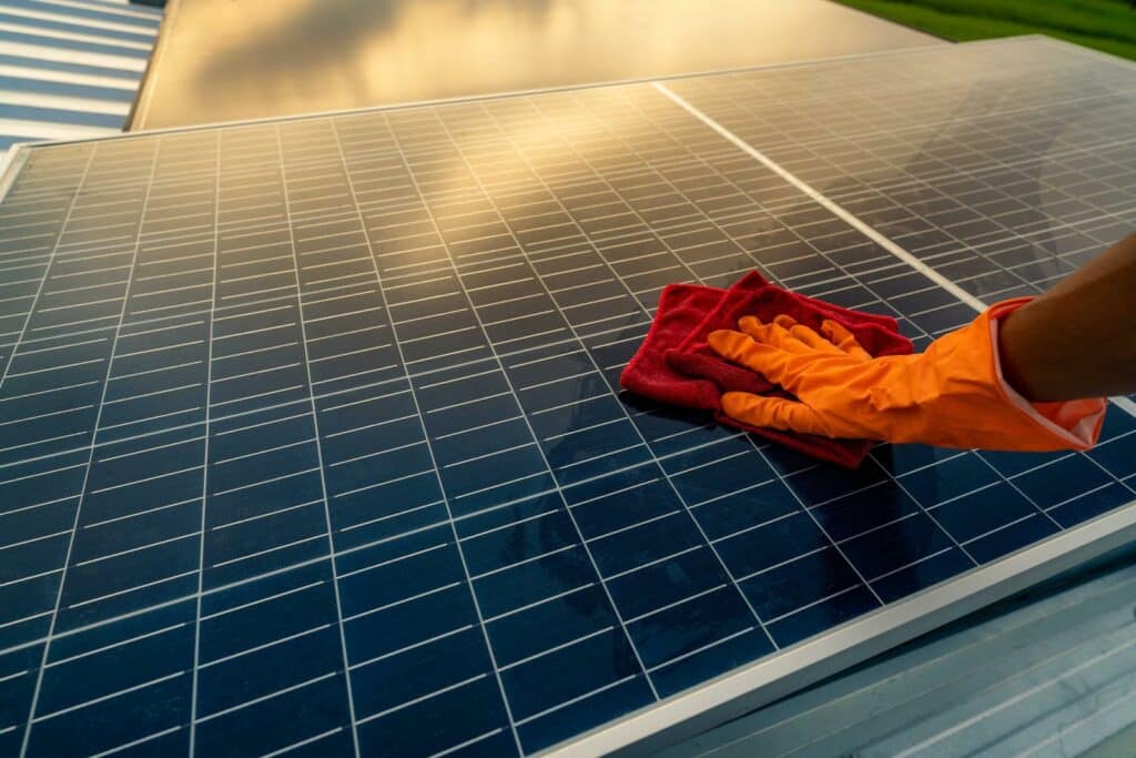 pulizie impianti fotovoltaici