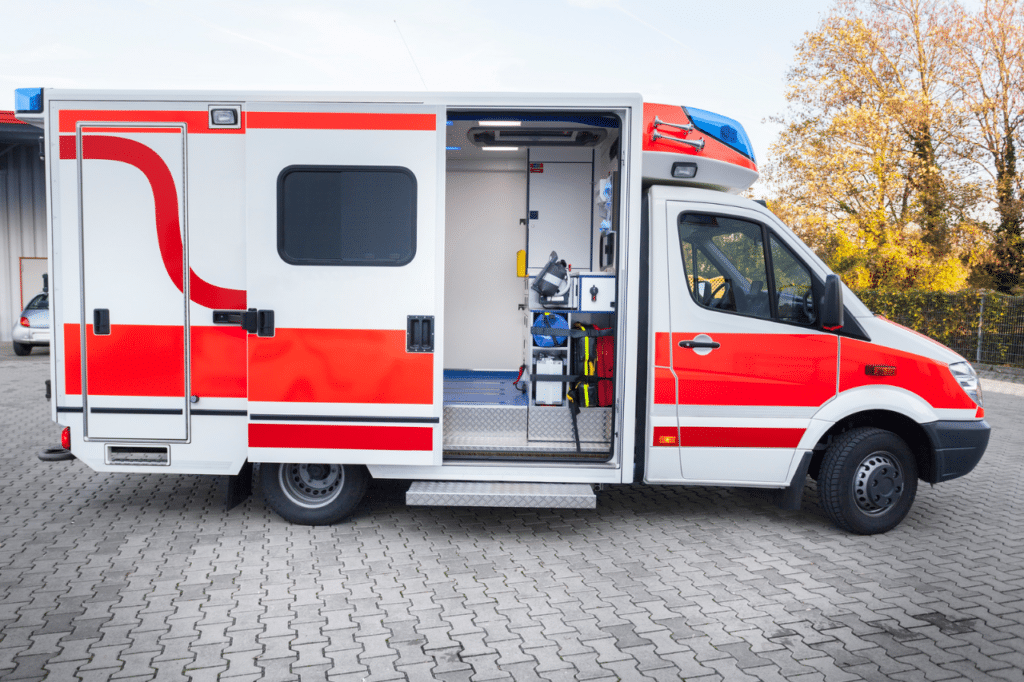 servizi di ambulanza pediatrica